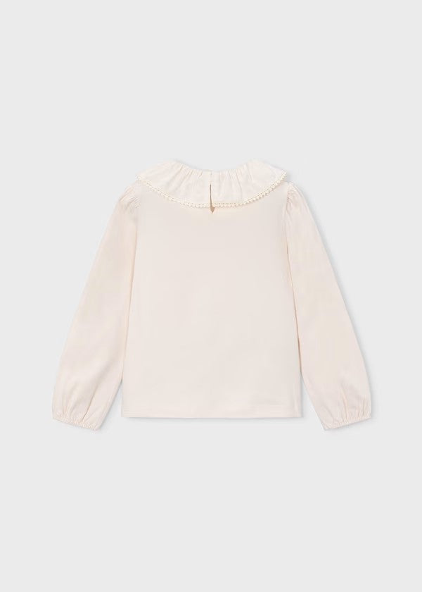 Blusa cuello volante niña Ref. 4149-032