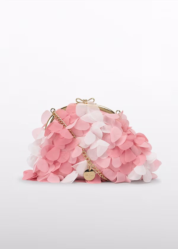 Bolso gasa flores 3d niña Ref. 5482-010