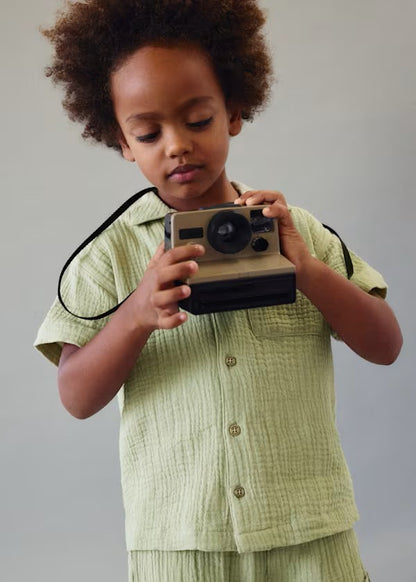 Conjunto Camisa y bermuda bambula niño Ref. 3116-049 Bermuda bambula niño Ref. 3212-049