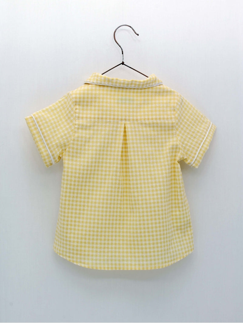 Camisa Cuadro Vichy niño FOQUE Art. 2315835