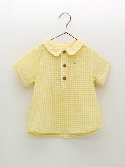 Camisa Cuadro Vichy niño FOQUE Art. 2315835