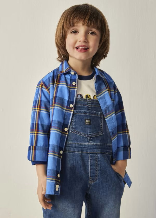 Camisa cuadros Better Cotton niño Ref. 4111-065