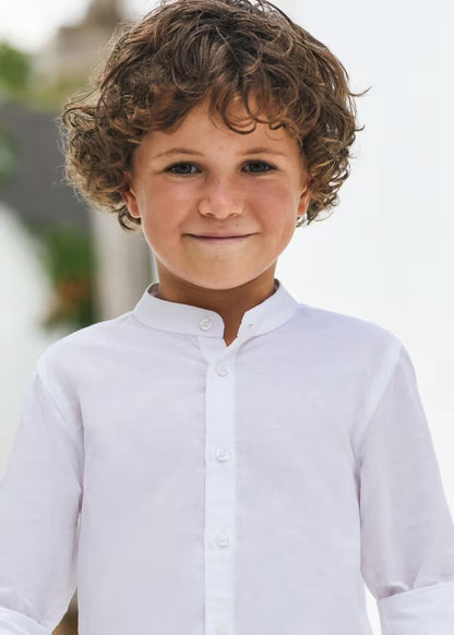 Camisa manga larga mao lino niño Ref. 3120-014