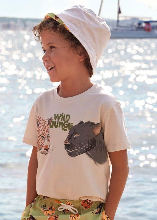 Camiseta animales Better Cotton niño Ref. 3011-077