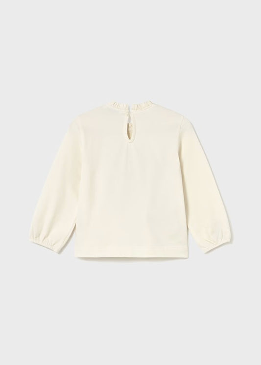 Camiseta aplique bebé Ref. 2075-078 Macchiato cuarzo