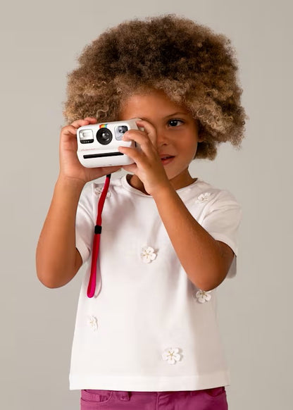 Camiseta aplique niña Ref. 3013-010