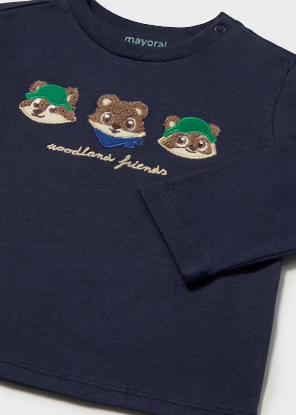 Camiseta bordada bebé Ref. 2018-051
