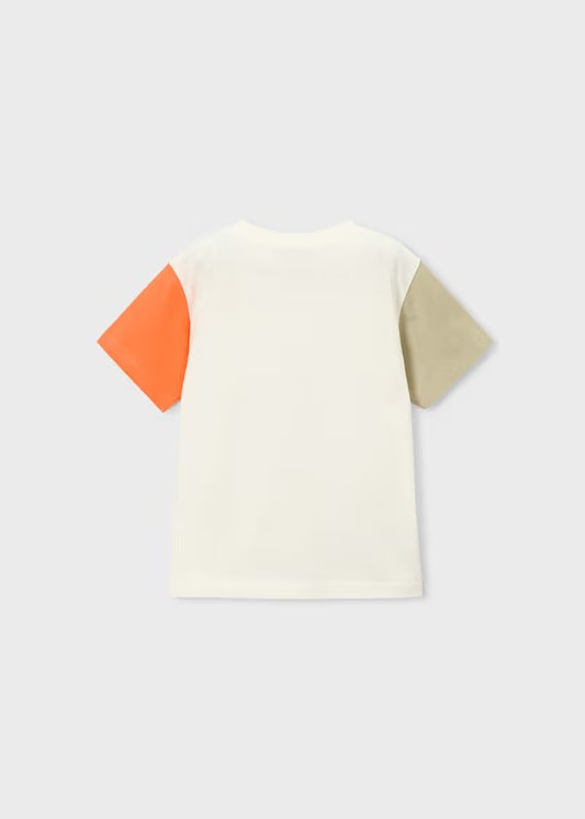 Camiseta combinada niño Ref. 3076-078