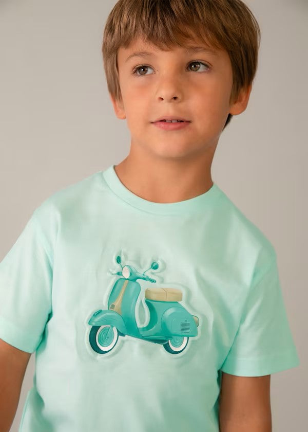 Camiseta con moto relieve niño Ref. 3059-025