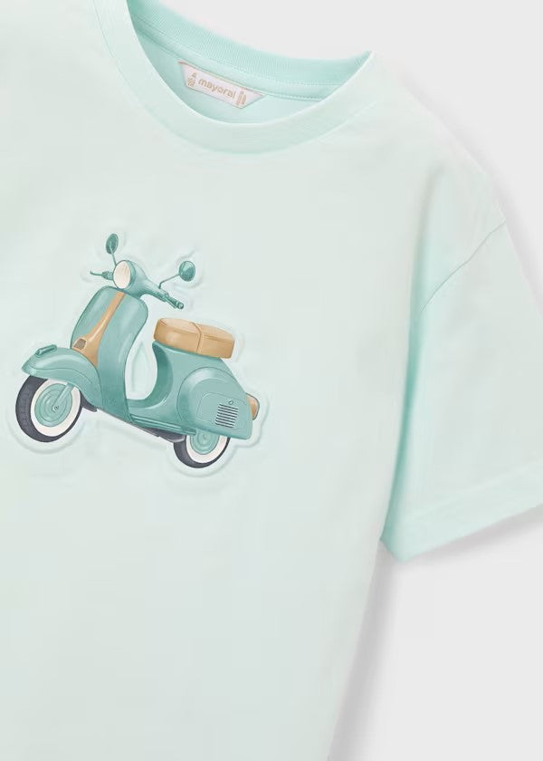 Camiseta con moto relieve niño Ref. 3059-025