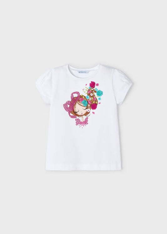 Camiseta estampada Better Cotton niña Ref. 3080-019