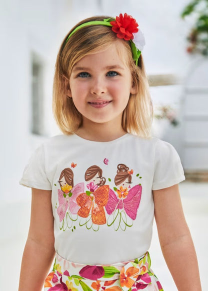 Camiseta estampada Better Cotton niña Ref. 3080-020