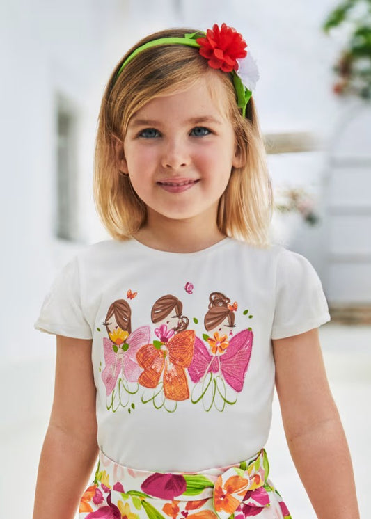 Camiseta estampada Better Cotton niña Ref. 3080-020