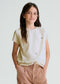 Camiseta lazos básica chica Ref. 854-084