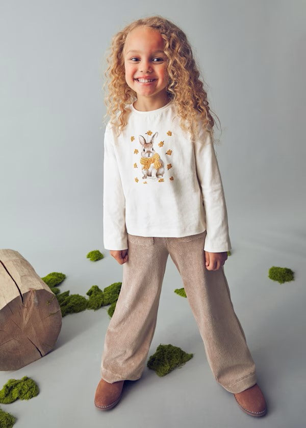 Camiseta serigrafía niña Ref. 4009-064