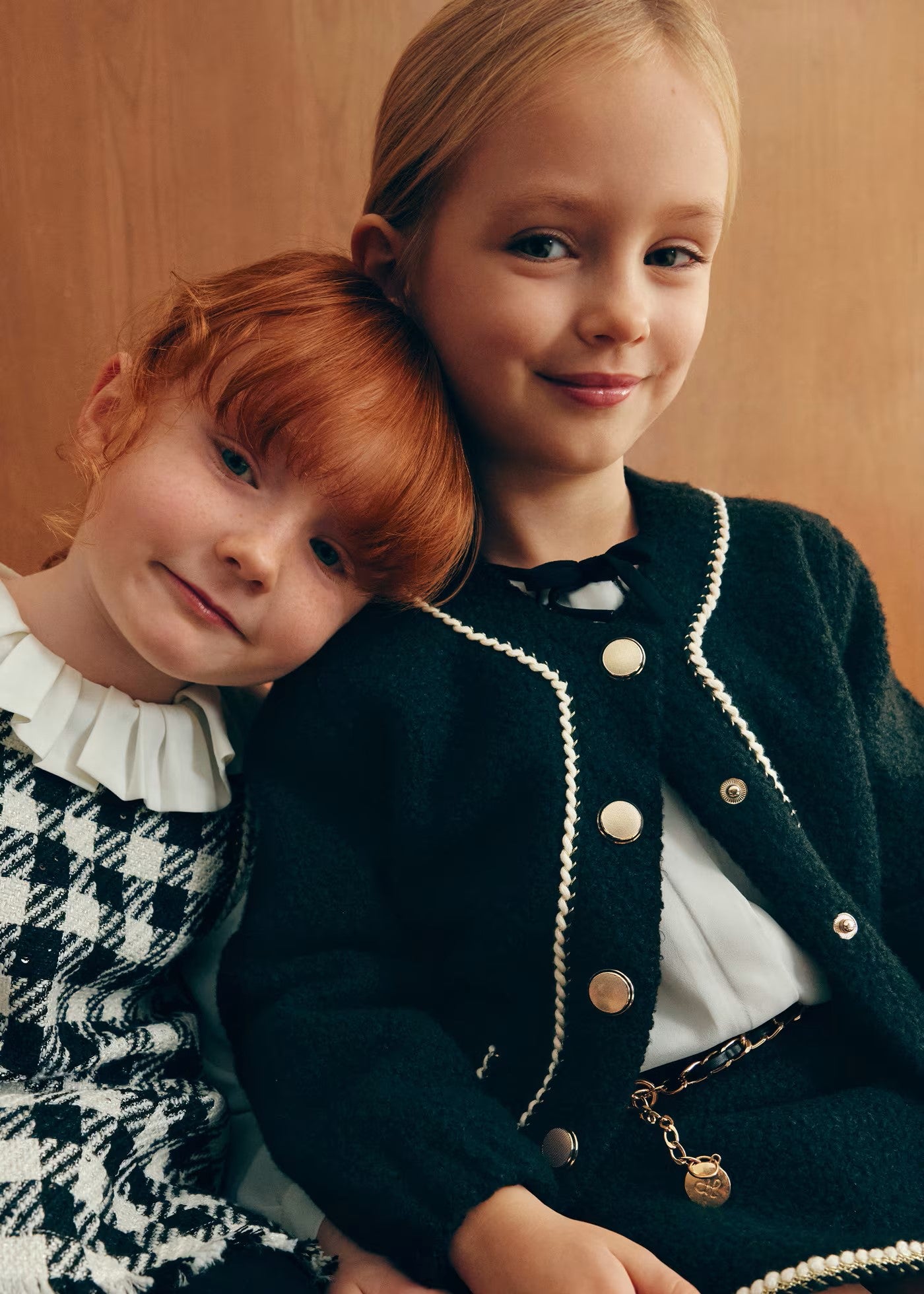 ABELYLULA  Cazadora borreguito niña Ref. 5843-008 Negro