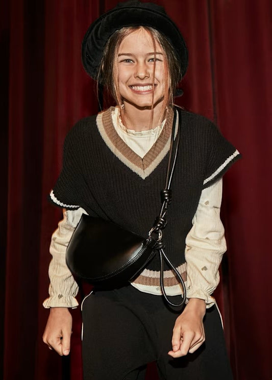 Chaleco contrastes chica Ref. 7321-061