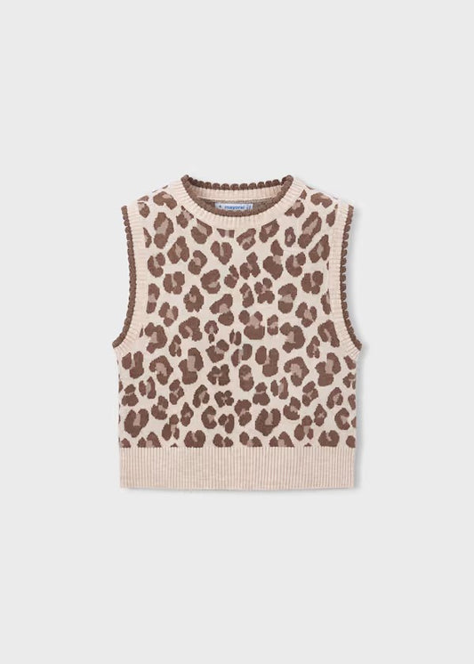 Chaleco tricot niña Ref. 4329-070