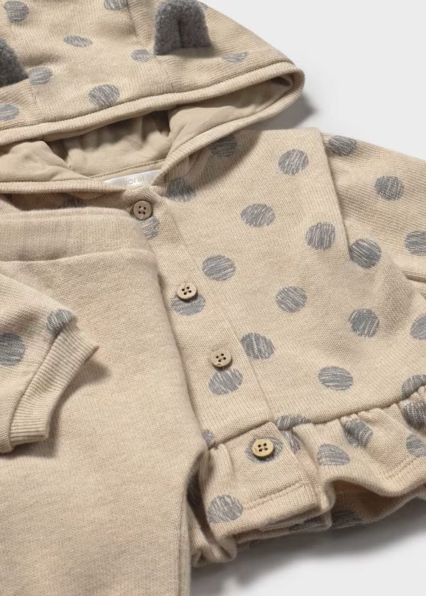 Chándal punto 3 piezas recién nacida Ref. 2608-014