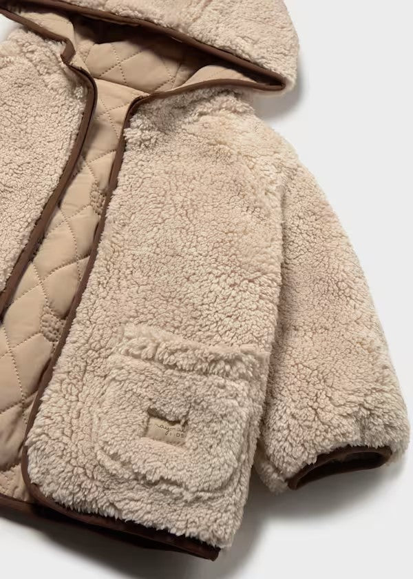 Chaquetón borrego reversible bebé Ref. 2424-091