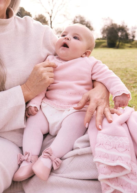 Conjunto 3 piezas recién nacida Ref. 2256-033 Cuarzo