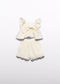 ABEL Y LULA Conjunto bermuda apliques crochet niña Ref. 5271-004