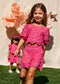 Abel&Lula  Conjunto bermuda bordado niña Ref. 5231-004