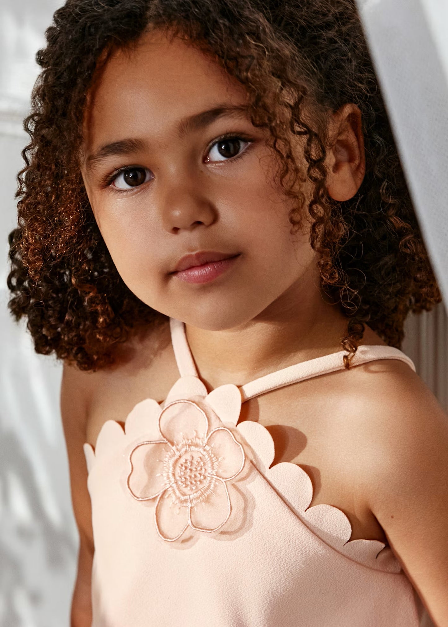 ABEL&LULA Conjunto bermuda crepe ondas niña Ref. 5209-009