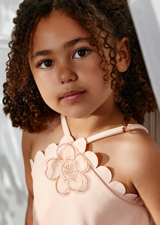 ABEL&LULA Conjunto bermuda crepe ondas niña Ref. 5209-009