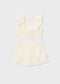 Conjunto bermuda y top volantes ceremonia niña Ref. 3235-088