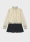 Conjunto falda y blusa plumeti chica Ref. 7946-006