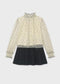 Conjunto falda y blusa plumeti chica Ref. 7946-006