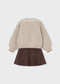 Conjunto falda y jersey niña Ref. 4933-056