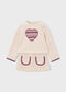 Conjunto falda y sudadera corazón niña Ref. 4932-952 *