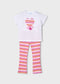 Conjunto legging acampanado y camiseta niña Ref. 3709-056