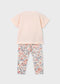 Conjunto legging estampado y camiseta niña Ref. 3727-037