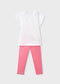 Conjunto legging y camiseta flor niña Ref. 3723-020