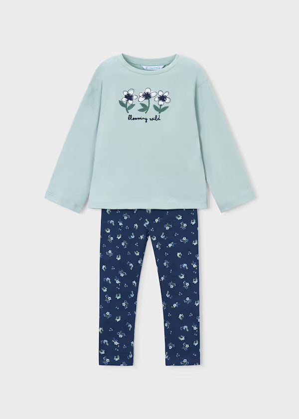 Conjunto legging y camiseta niña Ref. 4734-076