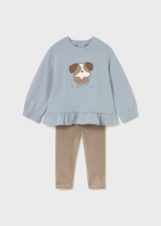 Conjunto legging y sudadera bebé Ref. 2738-027