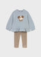 Conjunto legging y sudadera bebé Ref. 2738-027