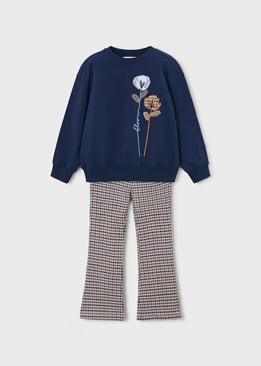 Conjunto legging y sudadera niña Ref. 4738-080 *