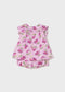 Conjunto pantalón bombacho y blusón frutas bebé Ref. 1238-018