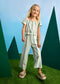 Conjunto pantalón largo y camiseta rayas niña Ref. 3560-044