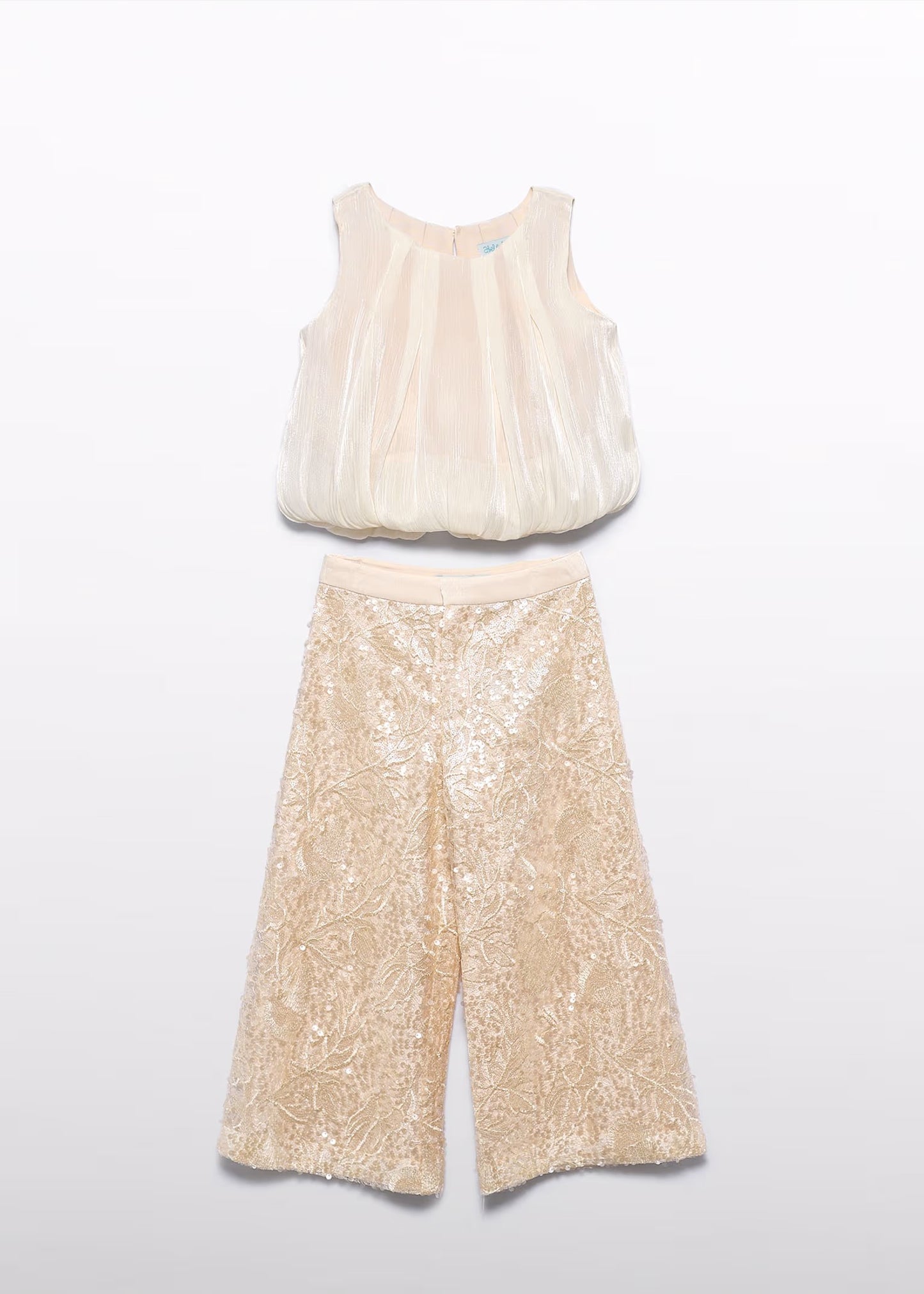 ABEL&LULA Conjunto pantalón lentejuelas niña Ref. 5214-002