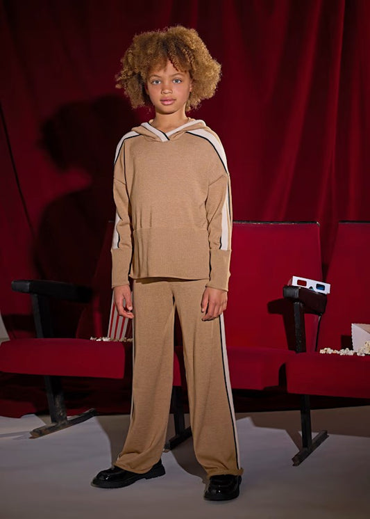 Conjunto pantalón y jersey capucha chica Ref. 7585-018