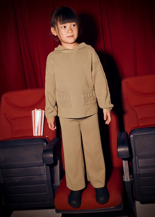 Conjunto pantalón y jersey niña Ref. 4580-089 Camel