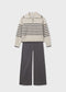 Conjunto pantalón y jersey rayas chica Ref. 7583-014