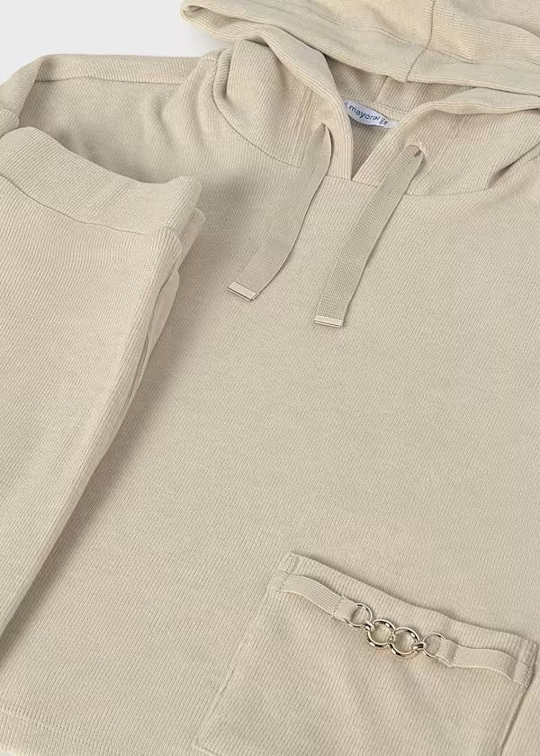 Conjunto pantalón y sudadera capucha chica Ref. 7531-015 *