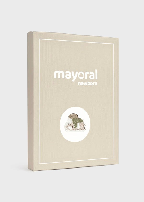 Conjunto pantalón y suéter tricot recién nacido Ref. 2563-072