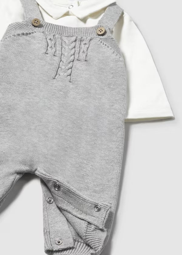 Conjunto peto 3 piezas recién nacido Ref. 2617-025 Vapor Vigore